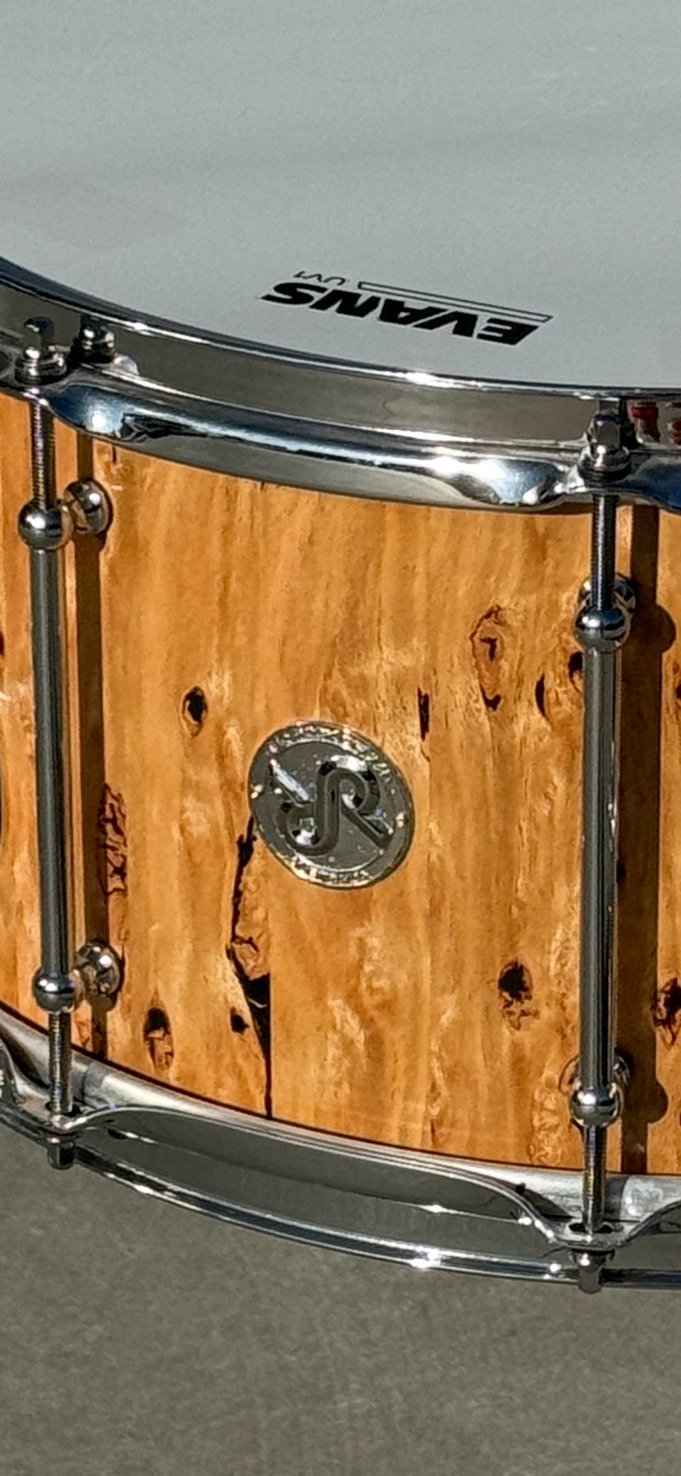 Caja de piso Red Rock Drums 'Flare' de 16" x 8"