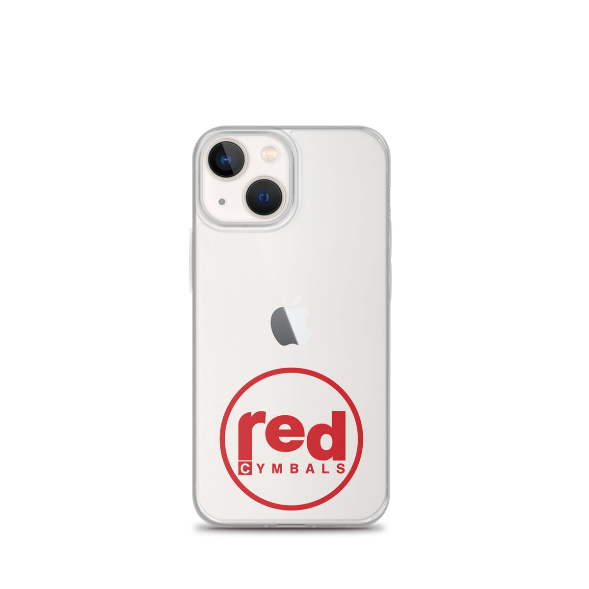 Red Cymbals Mobile Phone Case Clear Case for iPhone® Clear Case for iPhone®