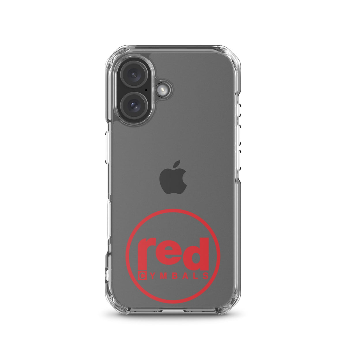 Red Cymbals Clear Case for iPhone® Clear Case for iPhone®