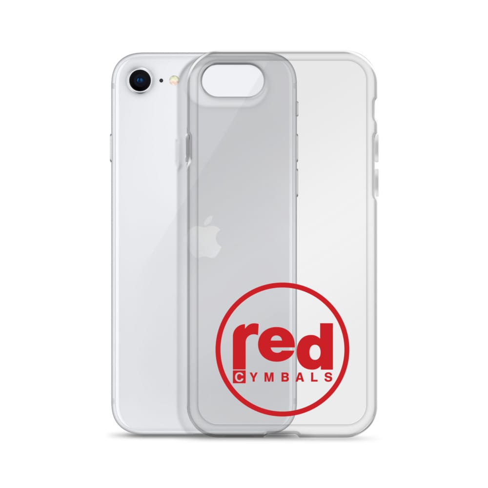 Red Cymbals Clear Case for iPhone® Clear Case for iPhone®