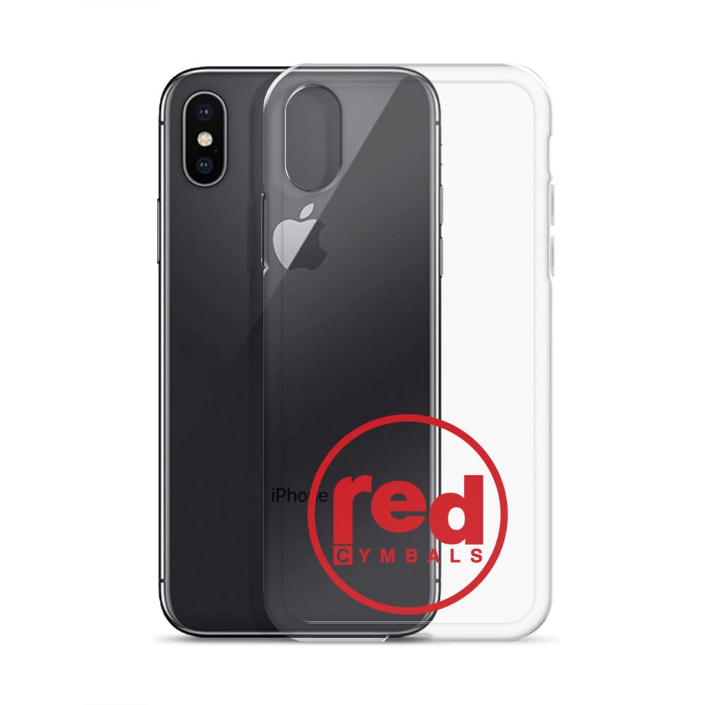 Red Cymbals Clear Case for iPhone® Clear Case for iPhone®