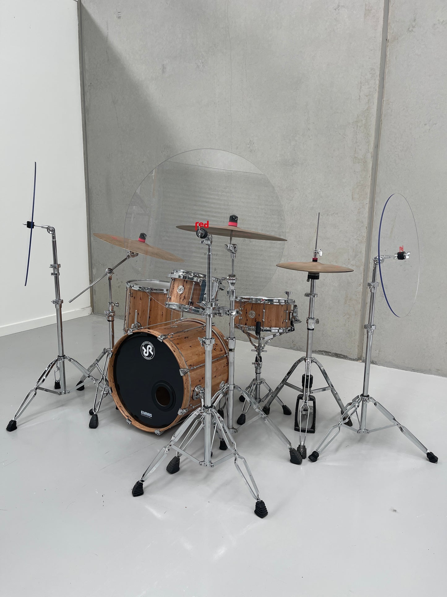 Red Cymbals 'Red' Baffles 3 Pack - MADE IN AUSTRALIA!