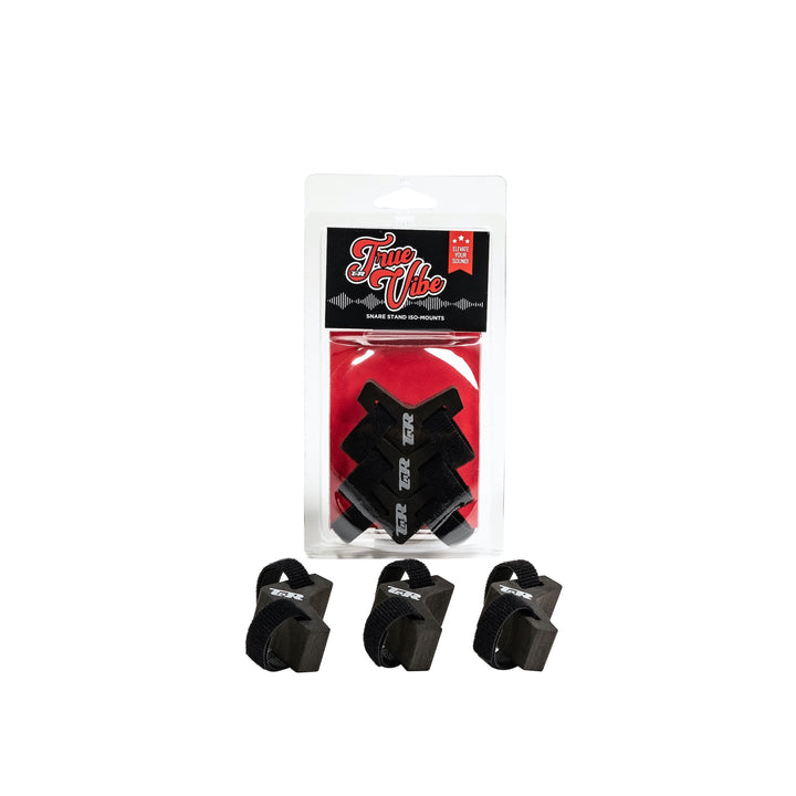 True Vibe 'Little' Snare Stand Isolation Mounts RED, BLUE or BLACK Label