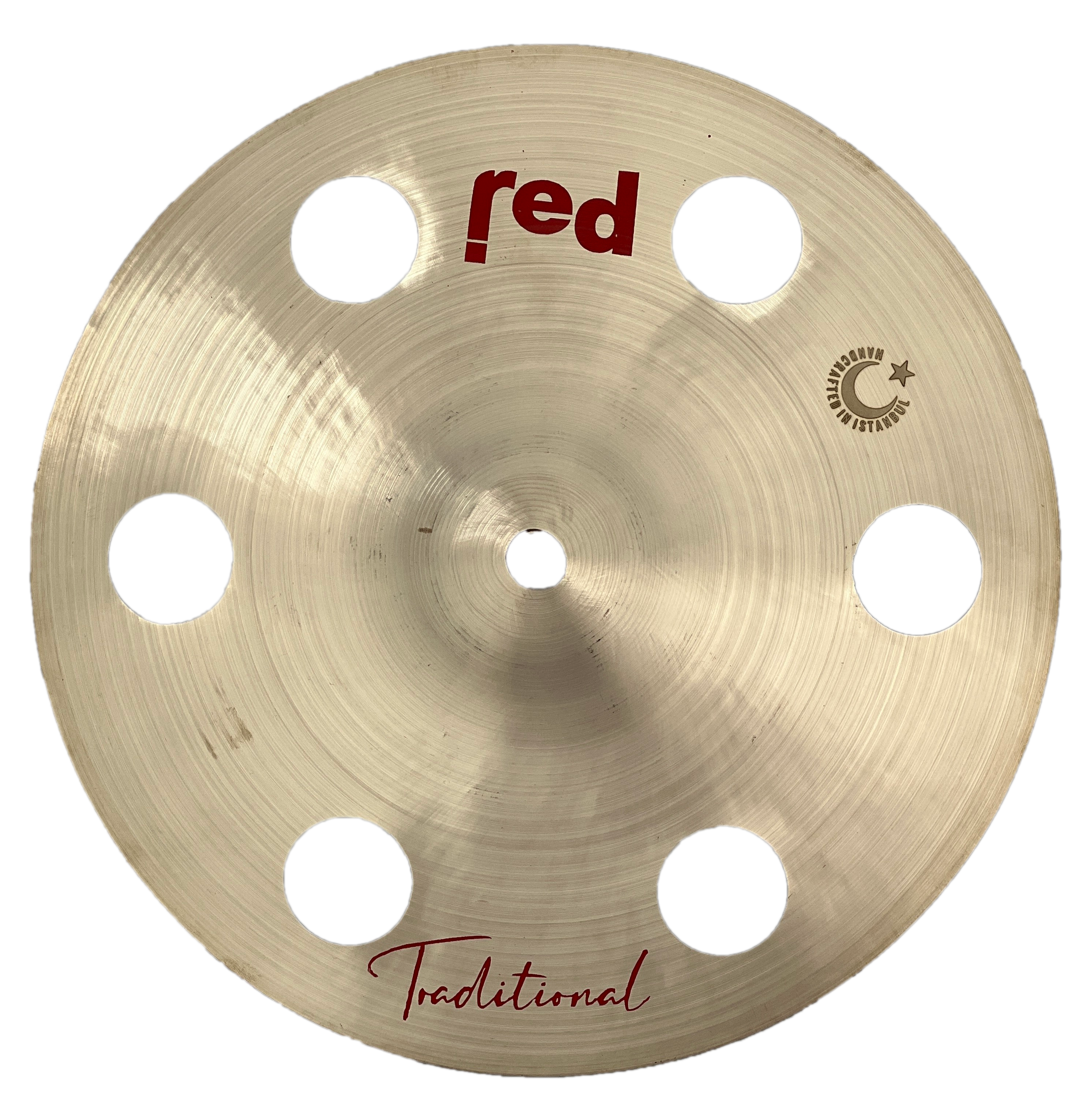 Red Cymbals Traditional Series fx Splash Cymbal Red Cymbals