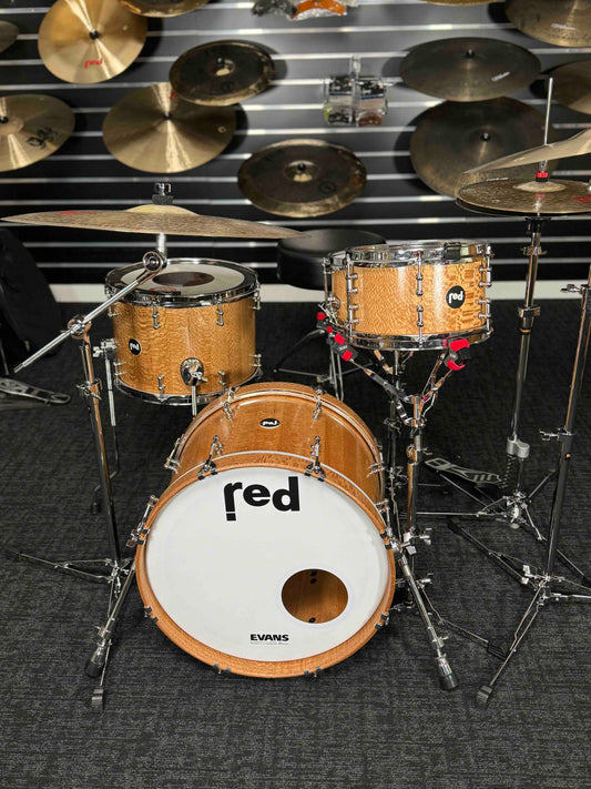 Red Drums lower dB Drum Kit
