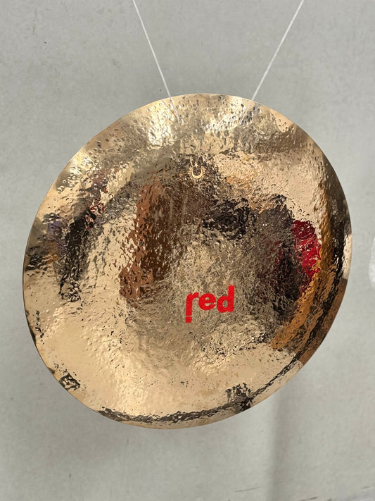 Red Cymbals 26" Gong Brilliant Finish with stand