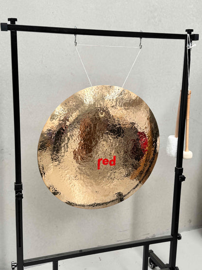 Red Cymbals 26" Gong Brilliant Finish with stand