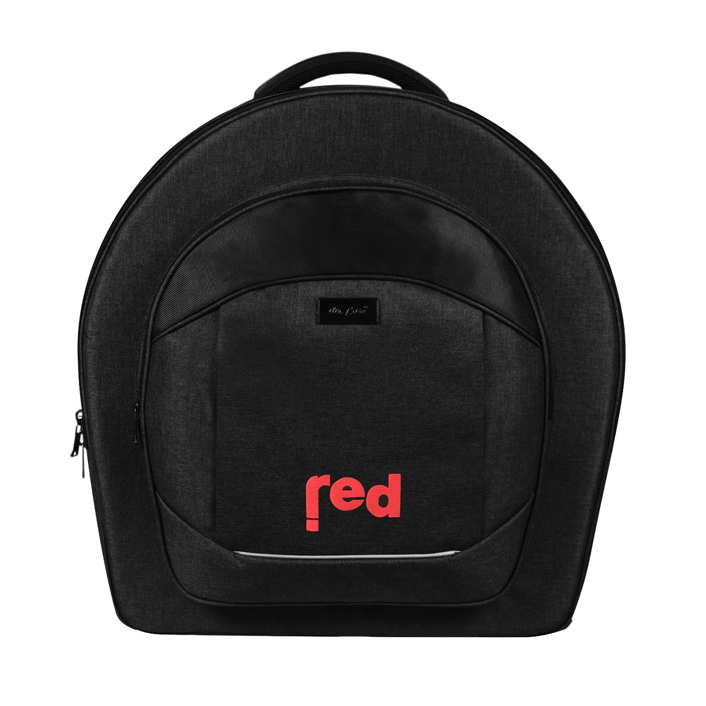Estuche o bolsa de lujo para platillos de color rojo de 22", 24" o 26"