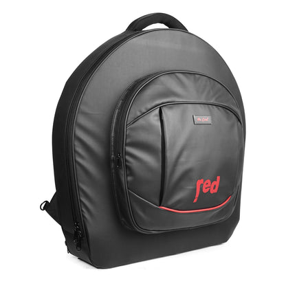 Estuche o bolsa de lujo para platillos de color rojo de 22", 24" o 26"