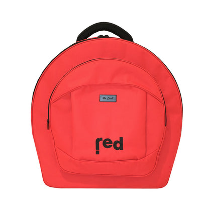 Estuche o bolsa de lujo para platillos de color rojo de 22", 24" o 26"