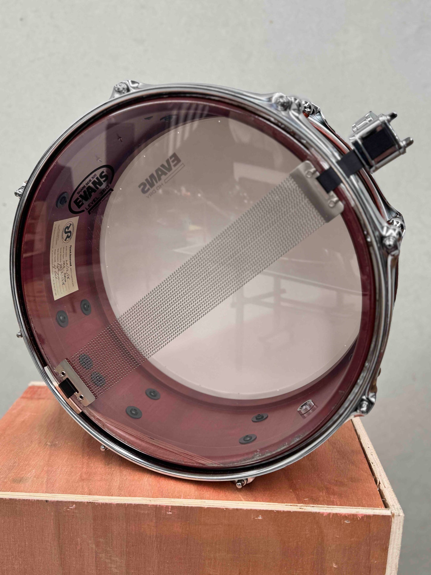 Caja de piso Red Rock Drums 'Flare' de 16" x 8"