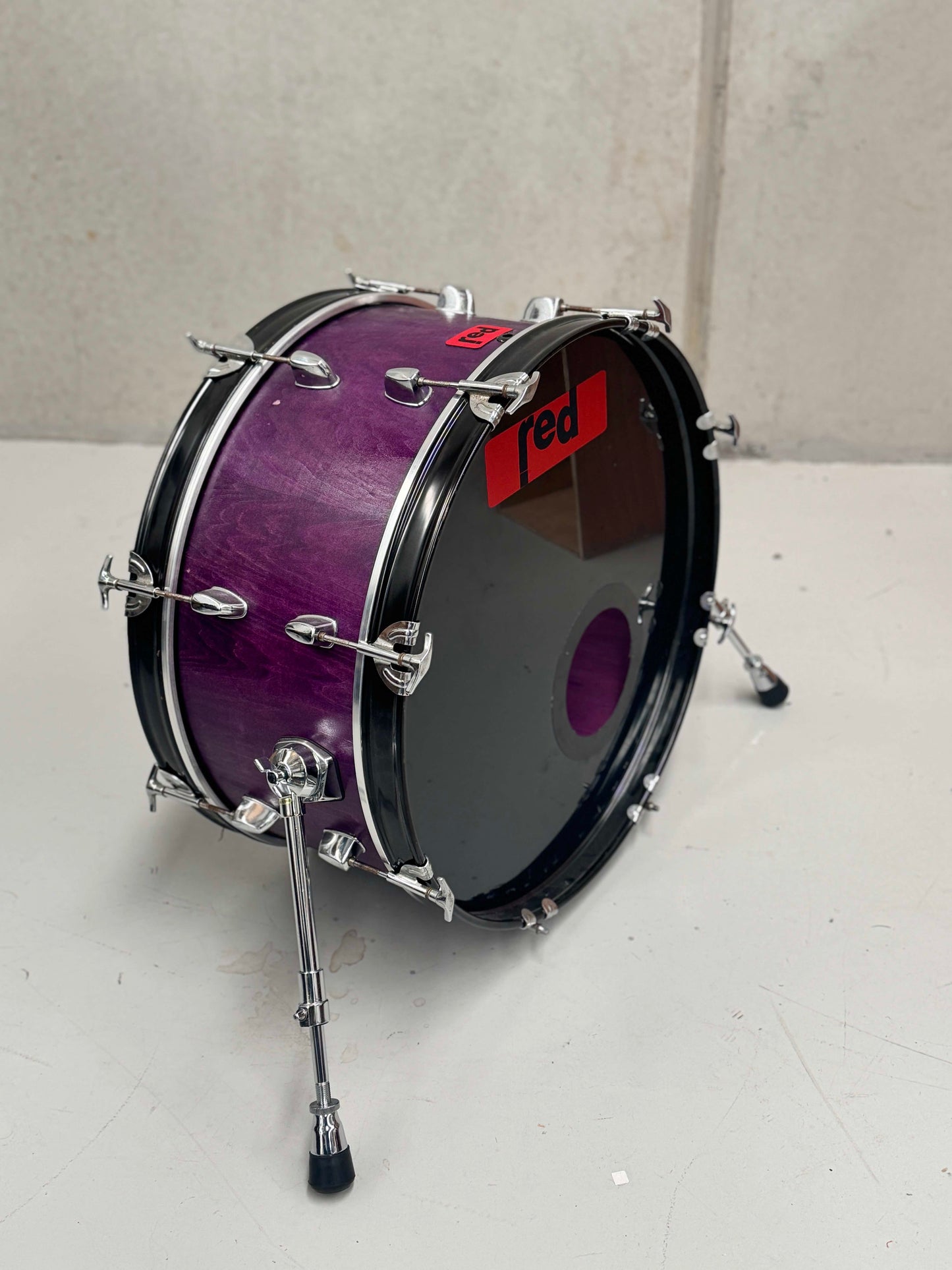 Caja de piso Red Rock Drums 'Flare' de 16" x 8"