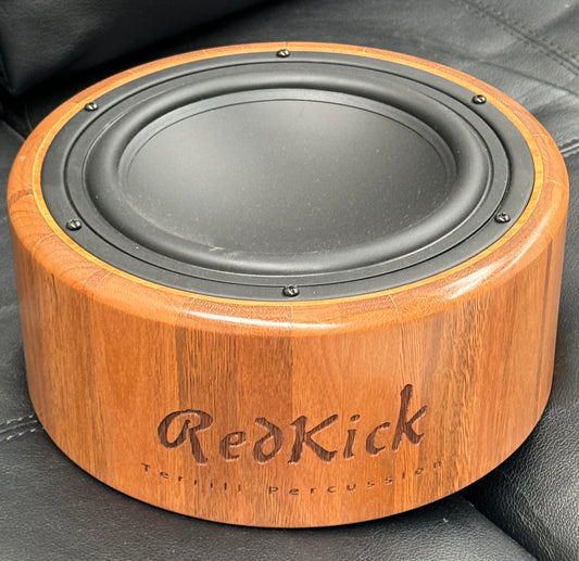 Red Sub Kick by Terrill Percussion Made in Australia