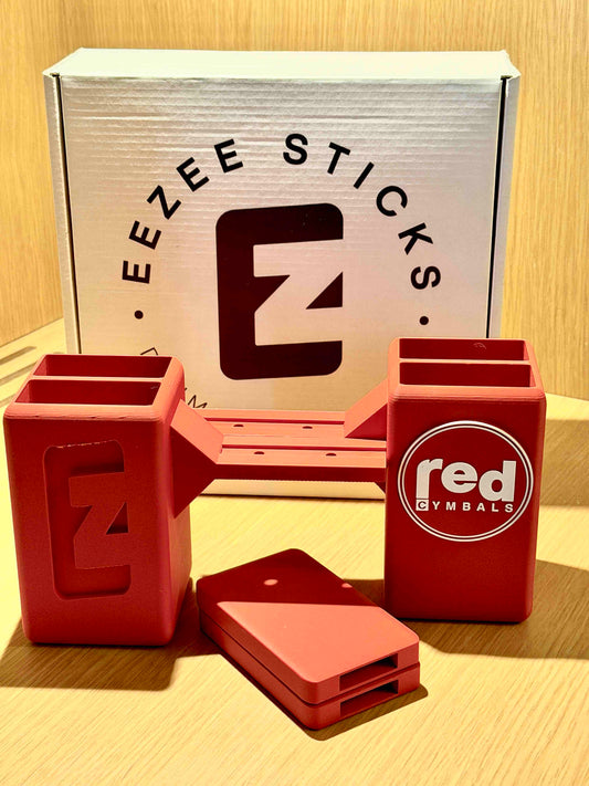 Red Cymbals EZ Stick Holder by Eezeesticks Drum Accessories