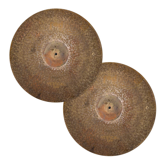 Vertikale Hi-Hat-Becken der Raw-Serie