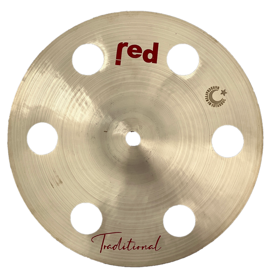Red Cymbals Traditional Dark Series fx Splash Cymbal