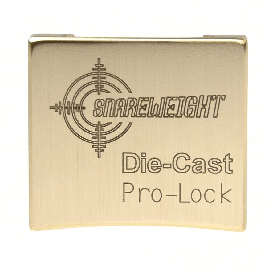 Snareweight Brass Pro Lock (for Die Cast Hoops) used with #5 - 007-PLB