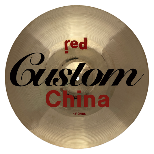 Red Cymbals 'Custom Order' China Cymbal