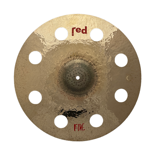 Red Cymbals Fire Series fx Crash Cymbal