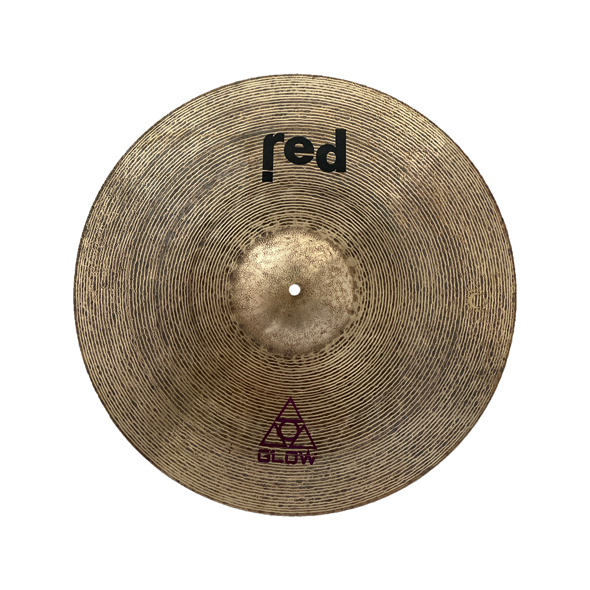 Red Cymbals Glow Series Ride Cymbal