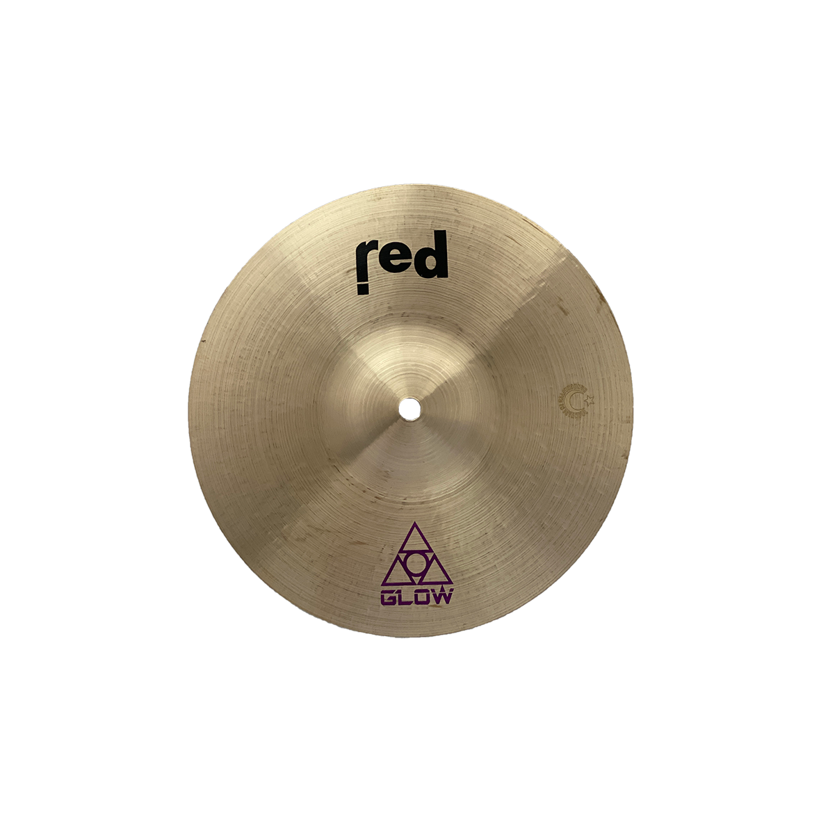 Red Cymbals Glow Series Trash Splash Cymbal