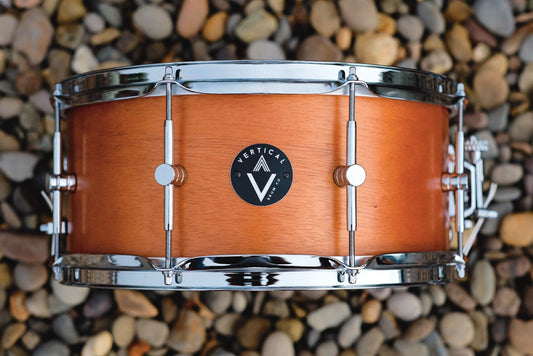 Vertical Drum Co. 'Intro' 6.5×14 6-Ply Snare Drum CUSTOM ORDER MADE IN THE USA