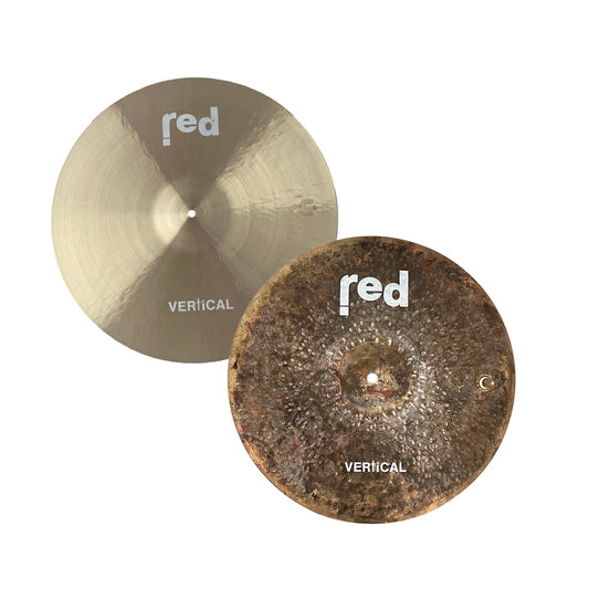 Red Cymbals Vertical Series Hi-hat Cymbals