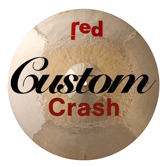 Red Cymbals 'Custom Order' Crash Cymbal