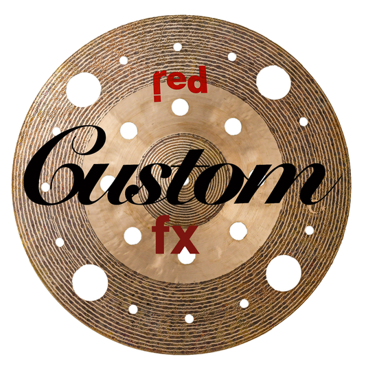 Red Cymbals 'Custom Order' fx Cymbal