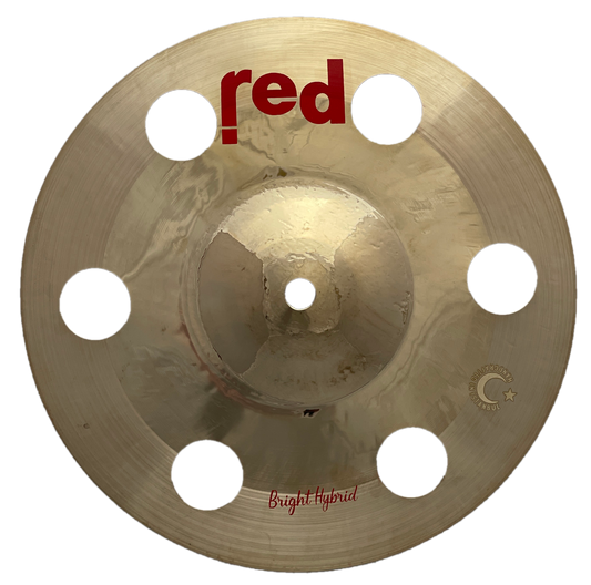 Red Cymbals Bright Hybrid Series fx Splash Cymbal