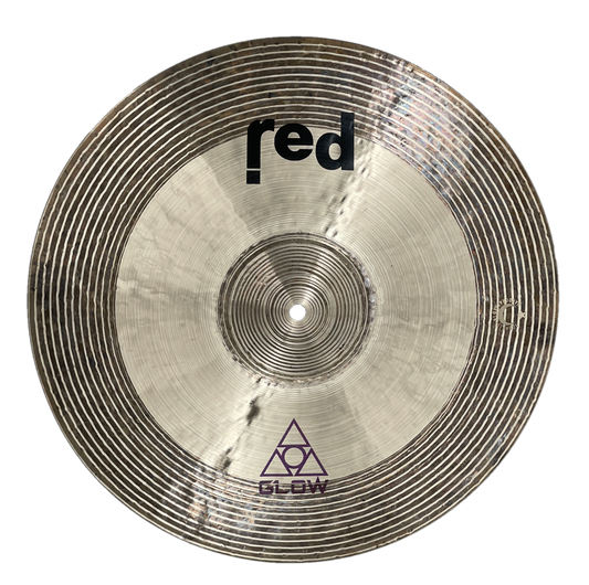 Red Cymbals Glow Series Crash Cymbal